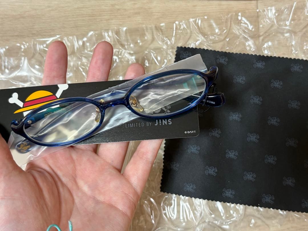 JINS ONEPIECEコラボ メガネ 麦わらの一味