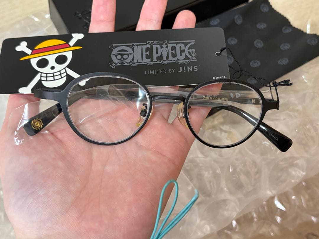 JINS ONEPIECEコラボ メガネ 麦わらの一味