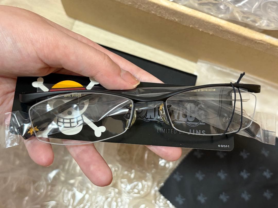 JINS ONEPIECEコラボ メガネ 麦わらの一味