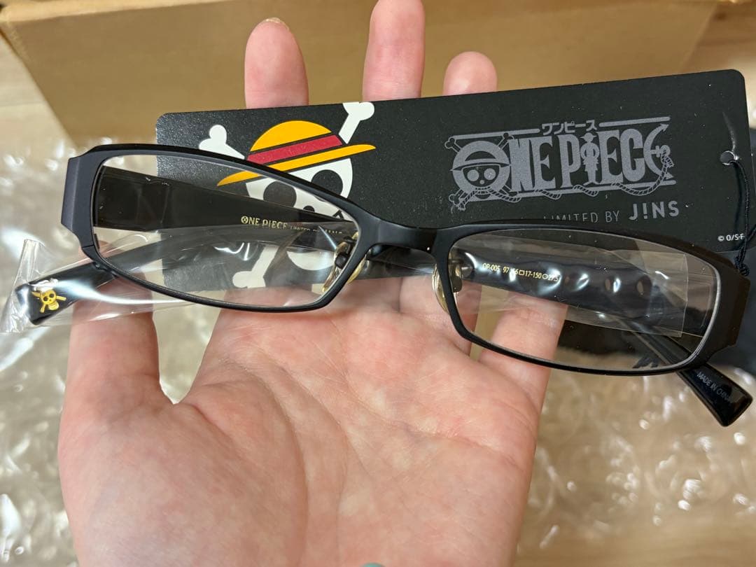 JINS ONEPIECEコラボ メガネ 麦わらの一味