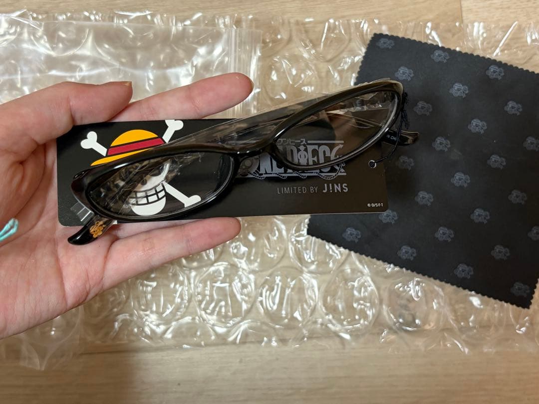 JINS ONEPIECEコラボ メガネ 麦わらの一味