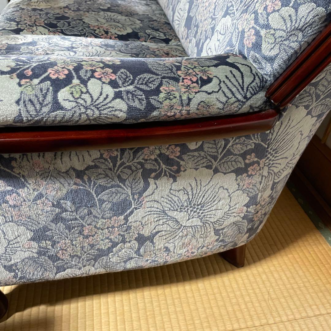 【2/20まで】karimoku カリモク 3人掛けソファ 送料込み