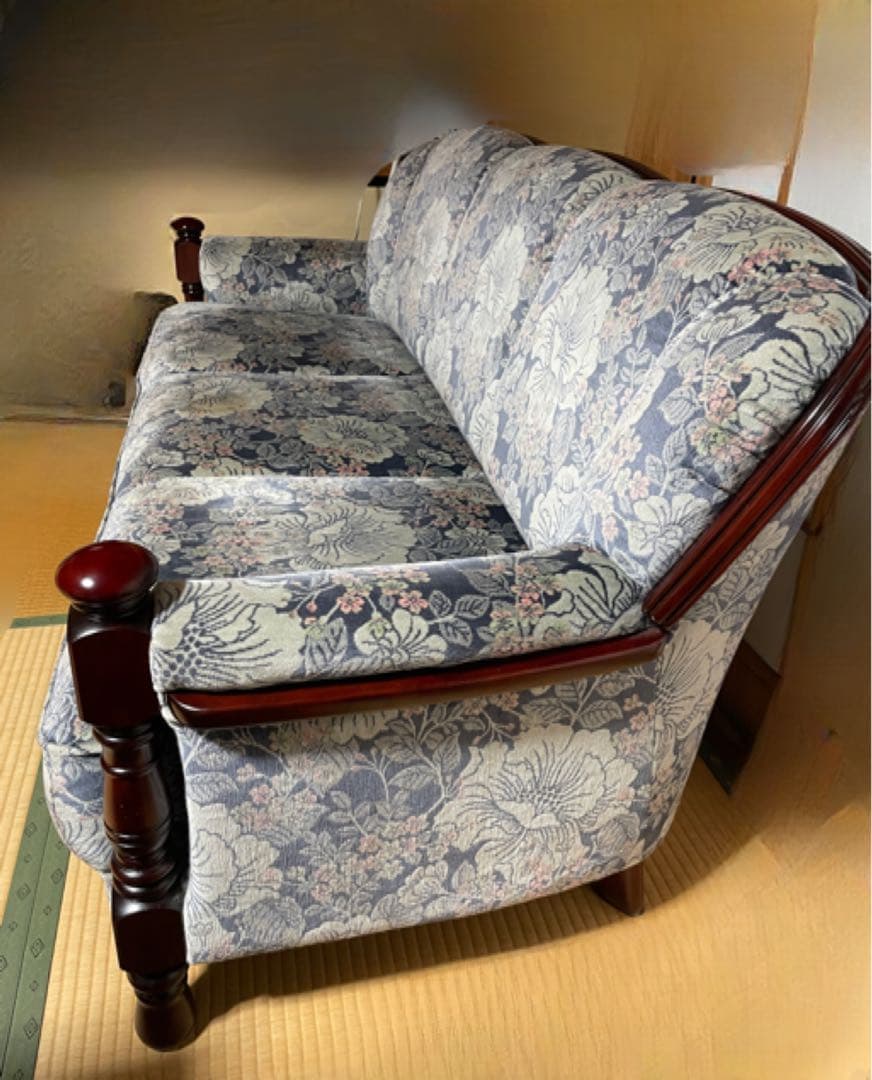 【2/20まで】karimoku カリモク 3人掛けソファ 送料込み