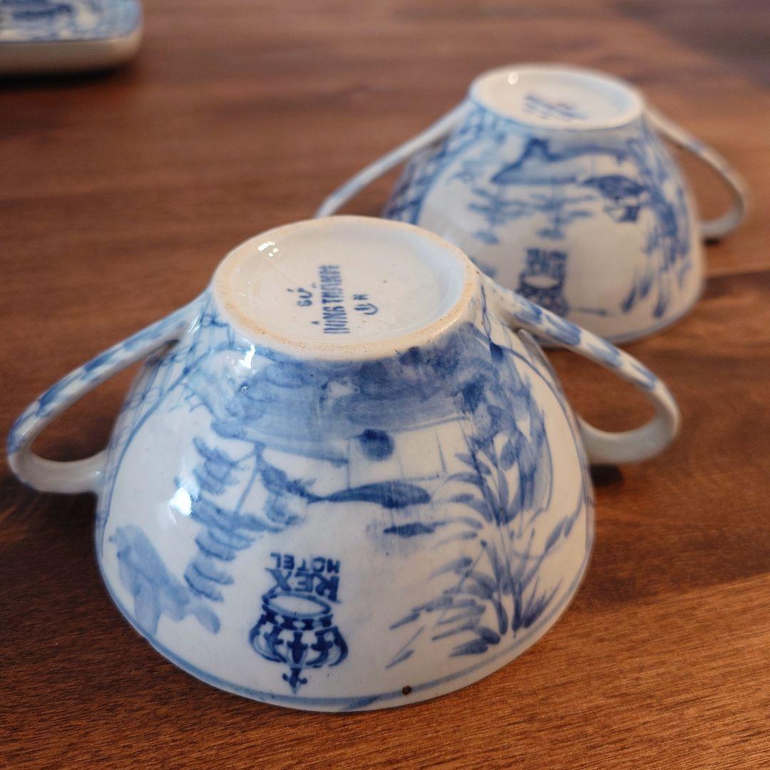 ベトナム REX HOTEL レックスホテル　スープカップ×2個