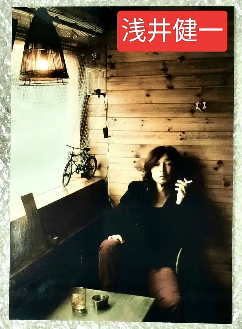 缶バッチ付❢浅井健一ベンジー パネル　ルードギャラリーサインありシャーベッツ