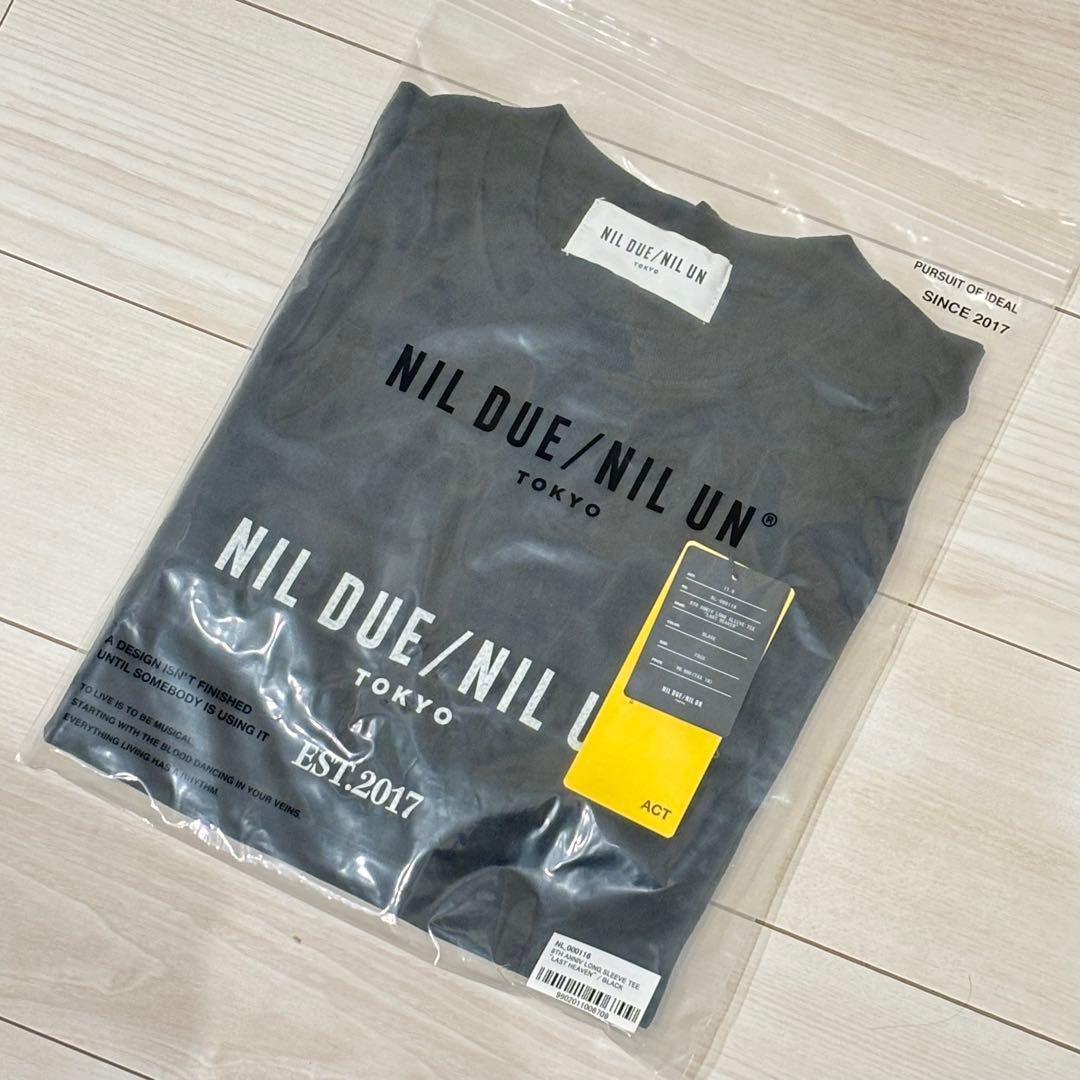 NIL DUE / NIL UN TOKYO　8周年　Tシャツ　新品　未開封　黒