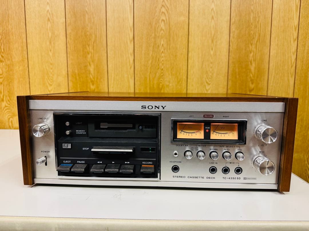 SONY TC-4350SD カセットデッキ ソニー