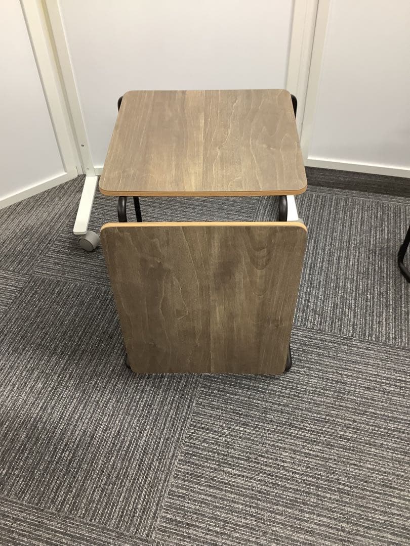 【3脚セット】イトーキ ノットワーク サイドスツール 木製什器 KLU-401