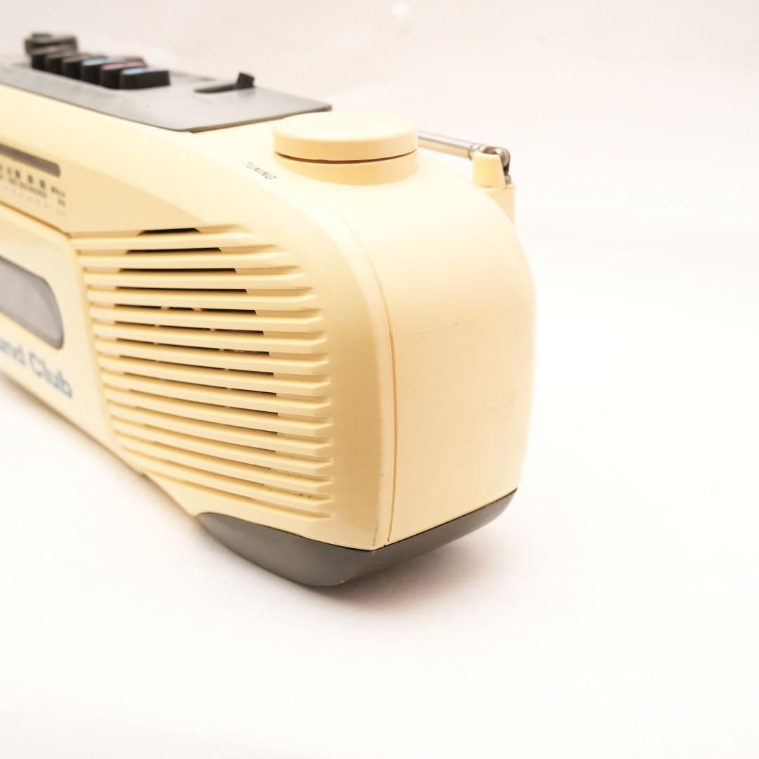 可動品 SONYラジカセ CFM-101 Souundclub カセットテープ