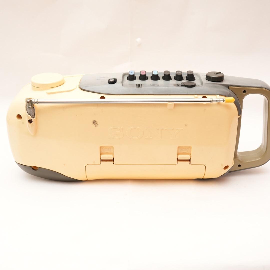 可動品 SONYラジカセ CFM-101 Souundclub カセットテープ
