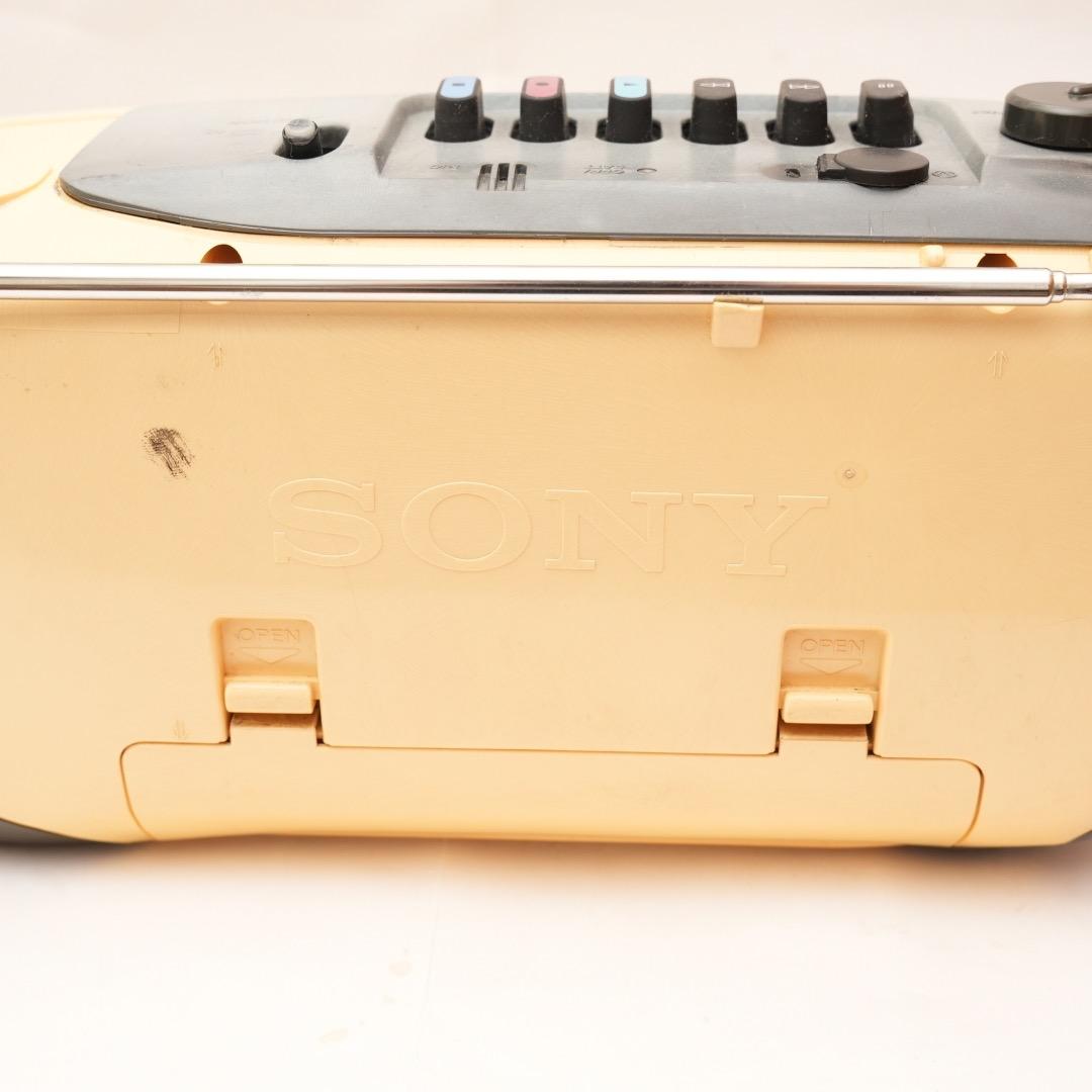 可動品 SONYラジカセ CFM-101 Souundclub カセットテープ