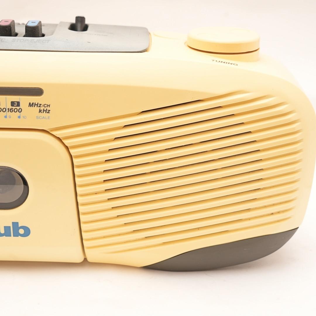 可動品 SONYラジカセ CFM-101 Souundclub カセットテープ