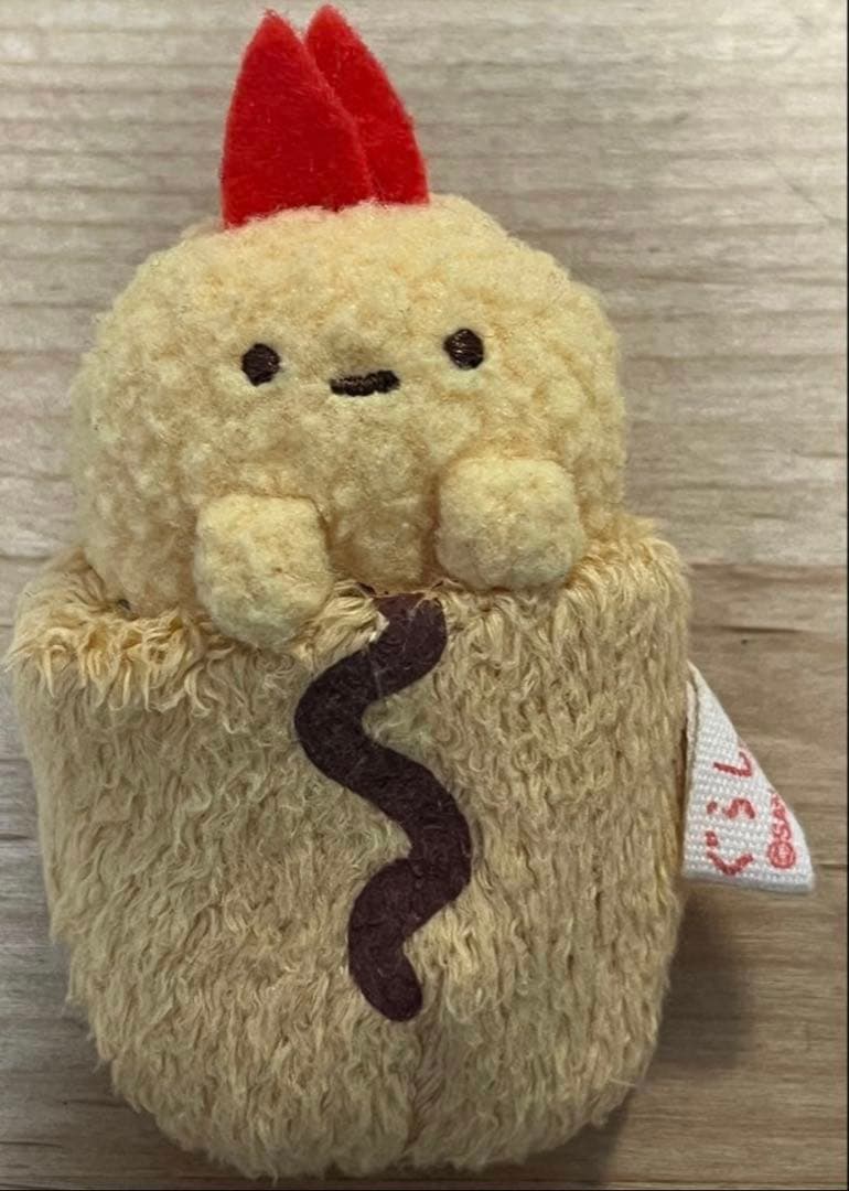 すみっコぐらし　てのりぬいぐるみ　おかずシリーズ3点セット