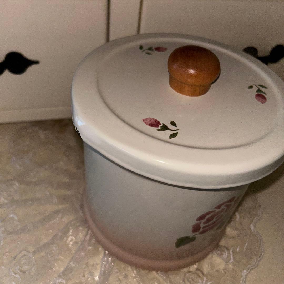 マニーローズ　ホーローオイルポット