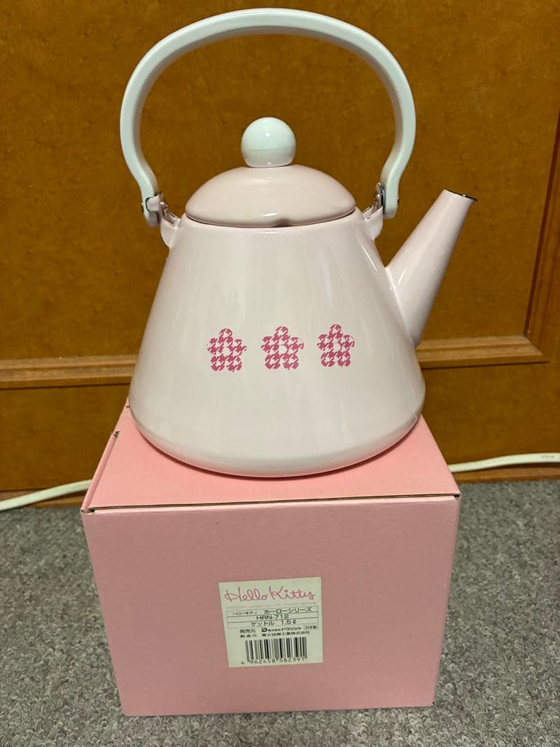ハローキティ ピンク やかん ケトル ポット 鍋 キティーちゃん
