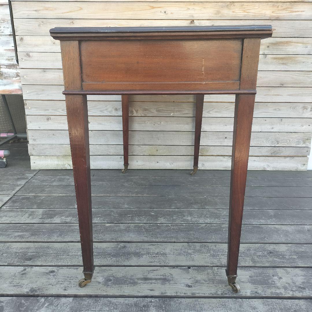 M♦Sale東名 レザートップ ライティング キャスター付き