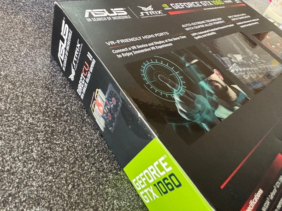 未開封　ASUS GeForce GTX 1060 OC 6GB