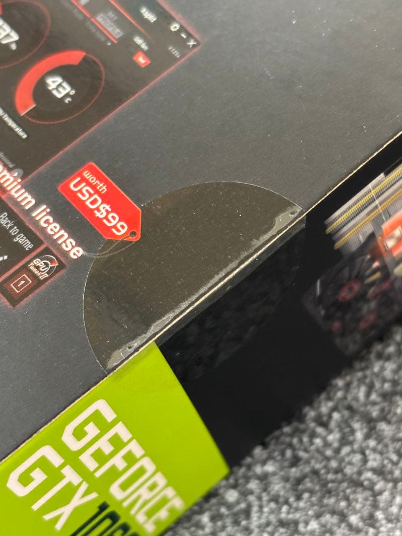 未開封　ASUS GeForce GTX 1060 OC 6GB