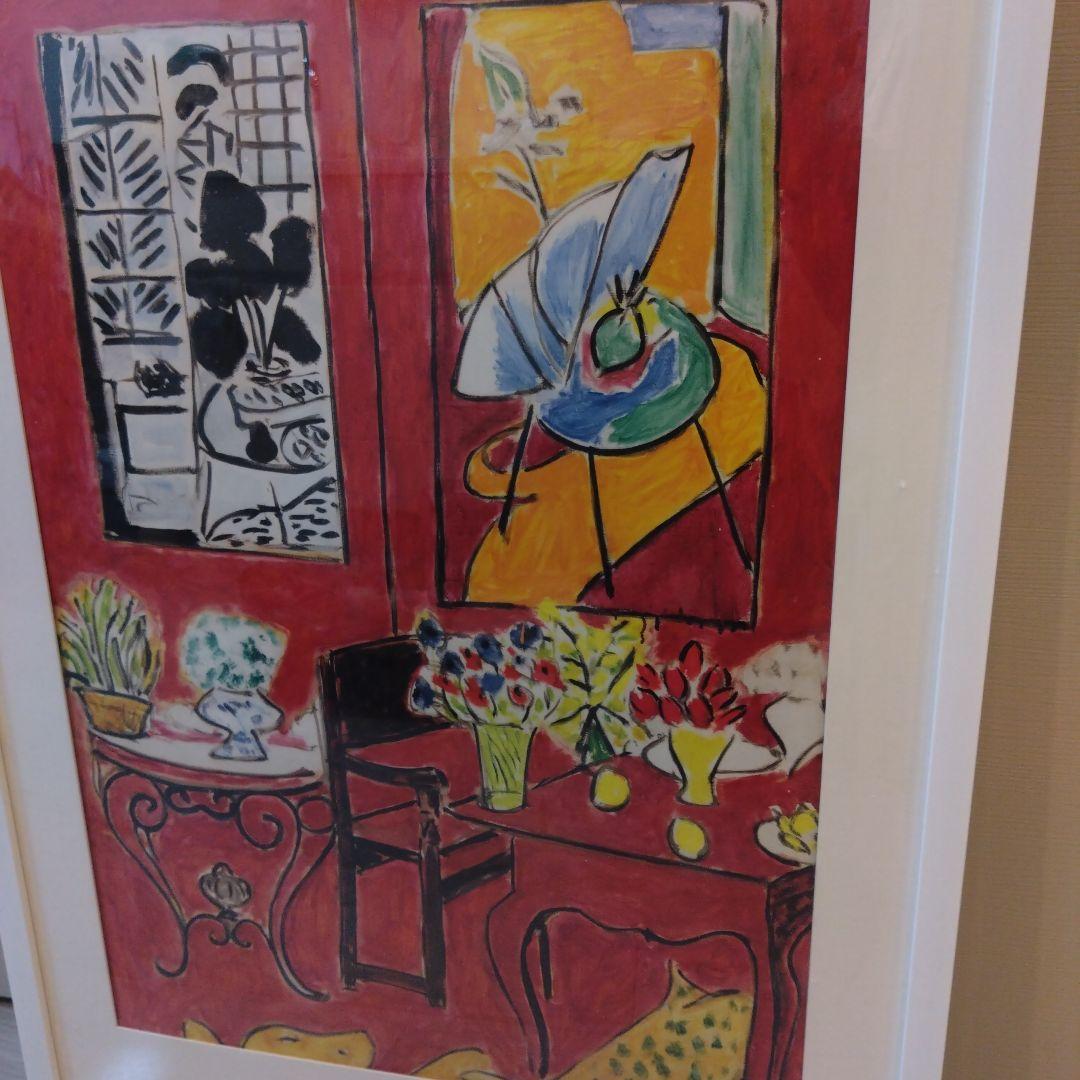 マティス展 フレーム付 ポスター 額装 Matisse マティス