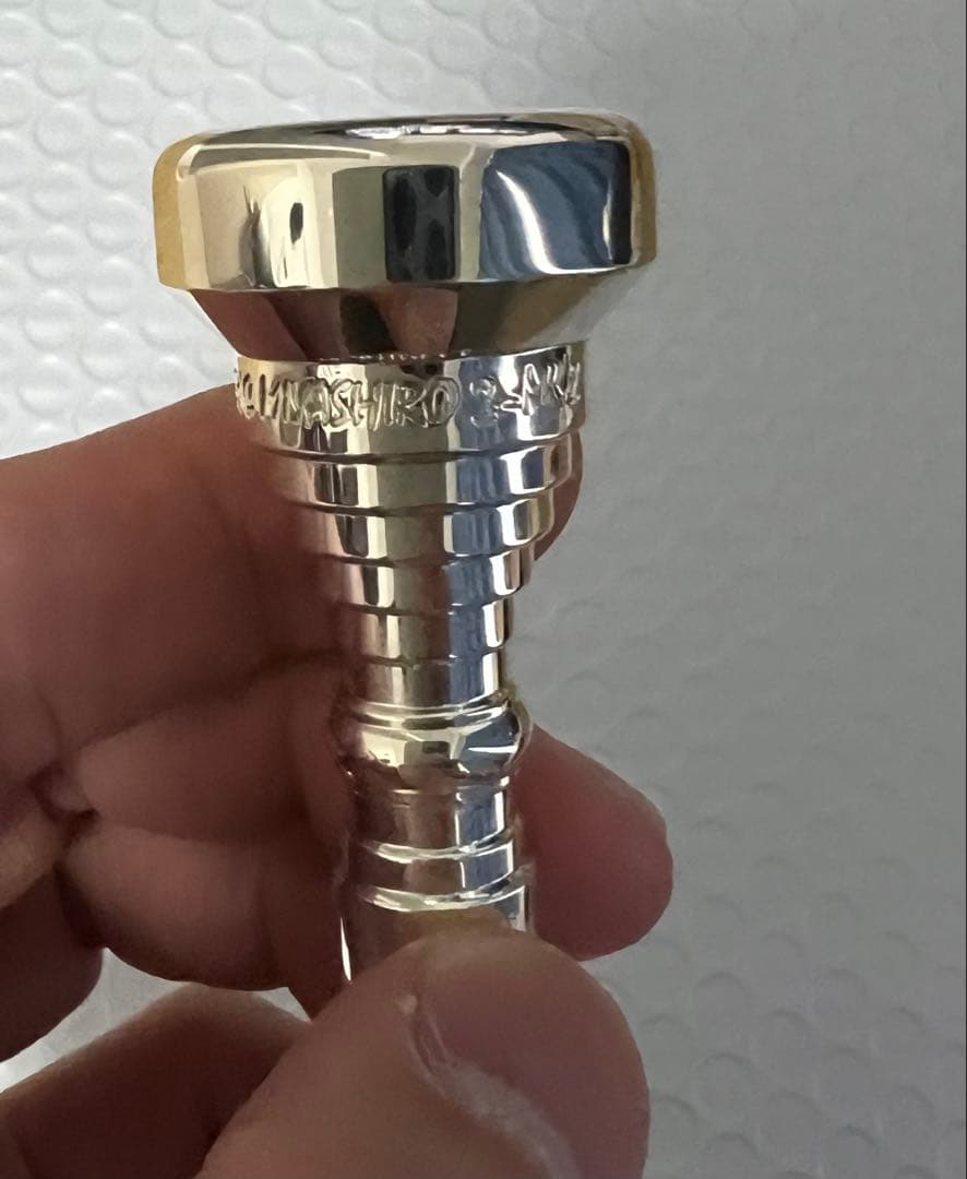 トランペットマウスピースYAMAHAエリックミヤシロモデル2-MK2 ポーチ付き