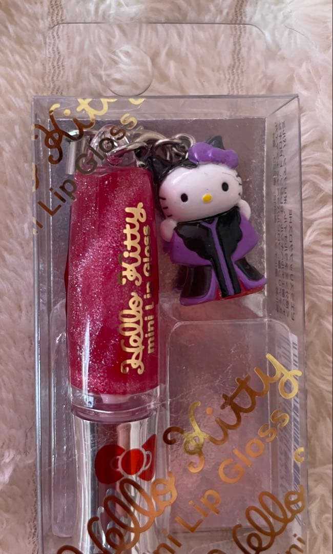 激レア　レトロHello Kitty ケータイミニリップグロス 2個セット