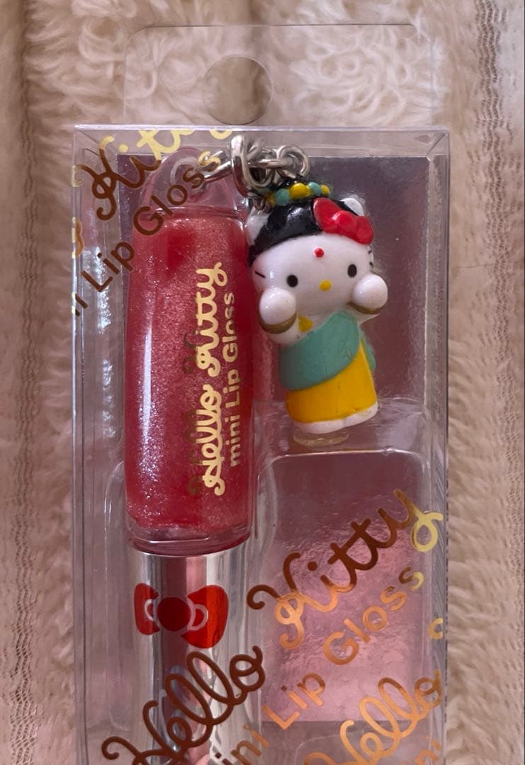 激レア　レトロHello Kitty ケータイミニリップグロス 2個セット