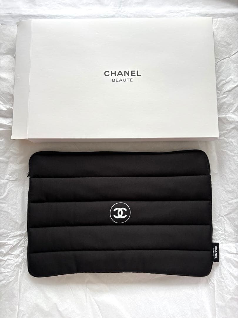 新品 CHANEL シャネル PCケース パソコンケース ノベルティ品