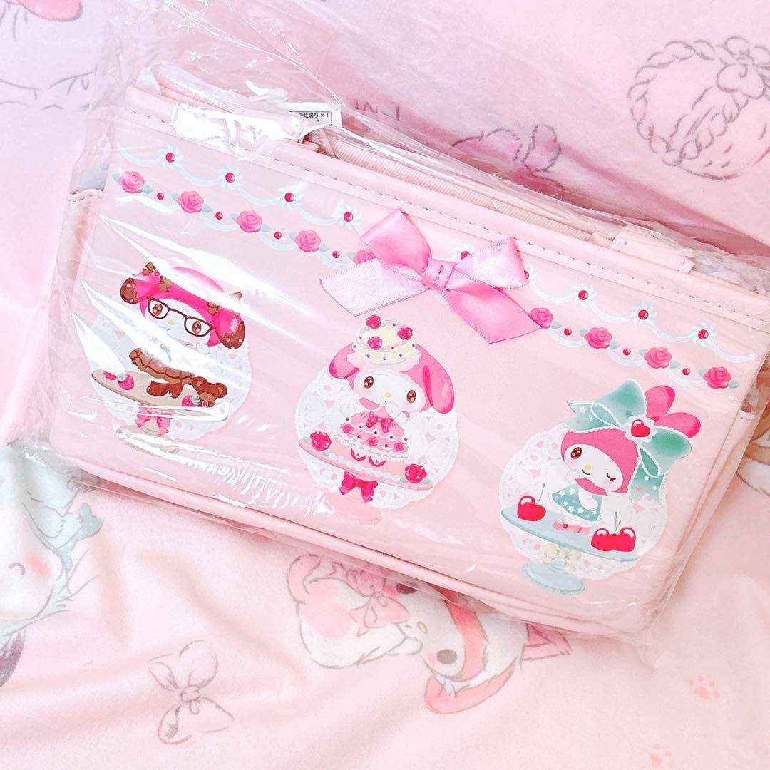 マイメロディ スイートルックブック コスメバスケット 収納 小物入れ