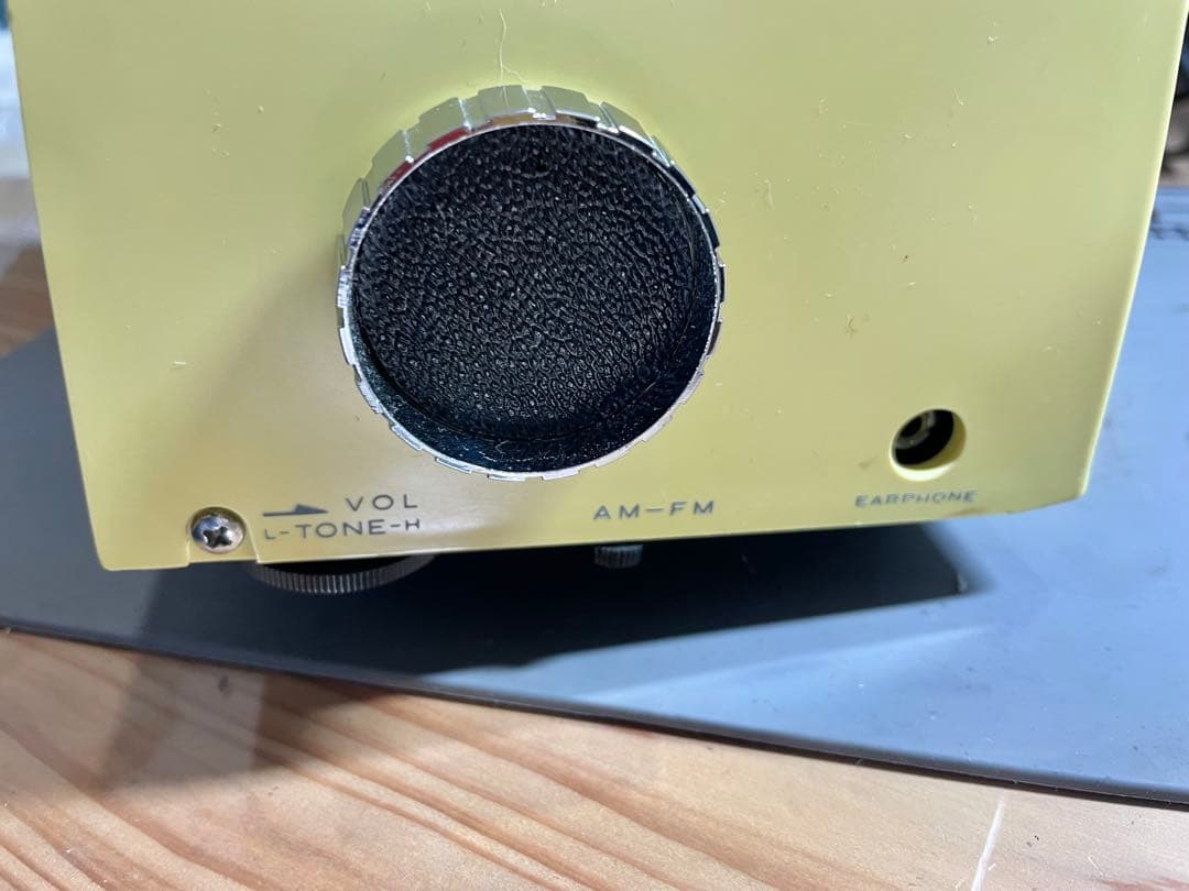 SONY パタパタ時計 レトロラジオ 稼働品 AM/FM 8CF-59F