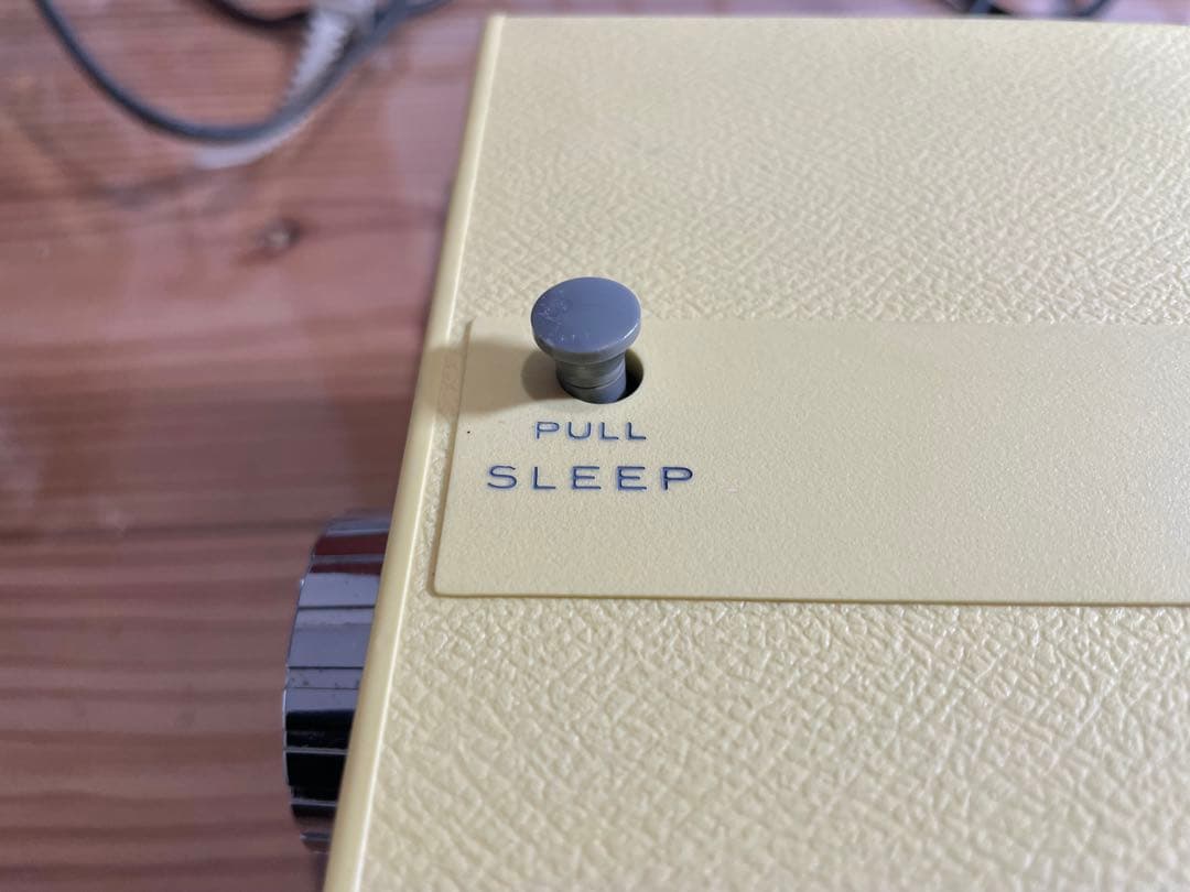 SONY パタパタ時計 レトロラジオ 稼働品 AM/FM 8CF-59F