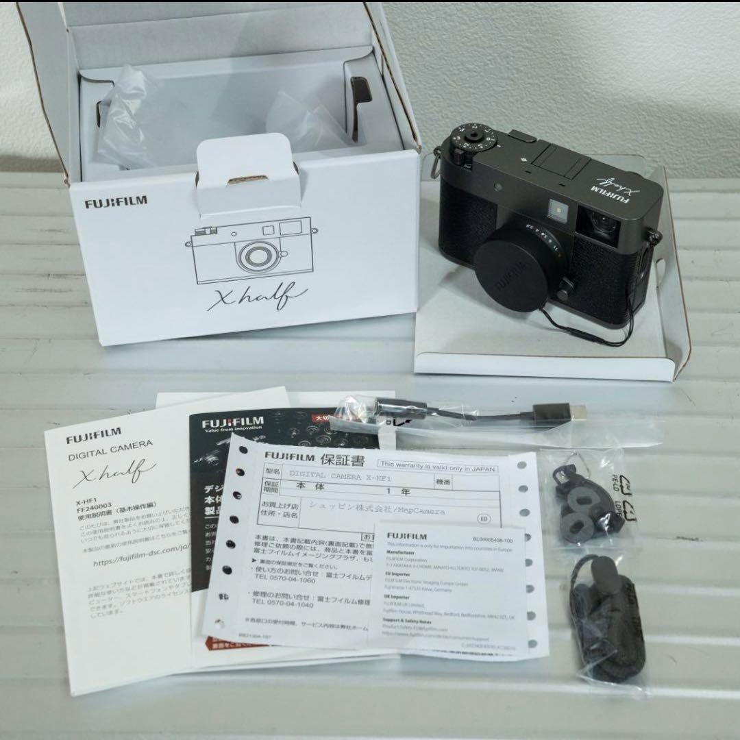 FUJIFILM 富士フイルム Xhalf チャコールシルバー