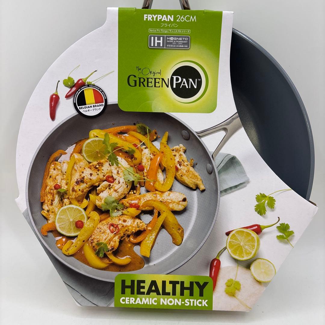 未使用品　グリーンパン　フライパン26cm ヴェニスプロシリーズ