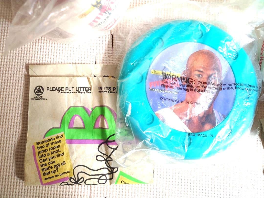 マイケル ジョーダン マクドナルド コンプリート ミールトイ 1991年