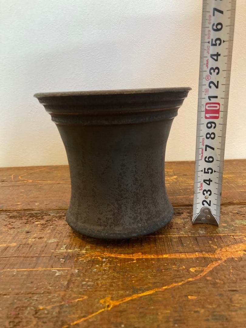 山中勇人　植木鉢　y鉢　作家鉢　陶器鉢