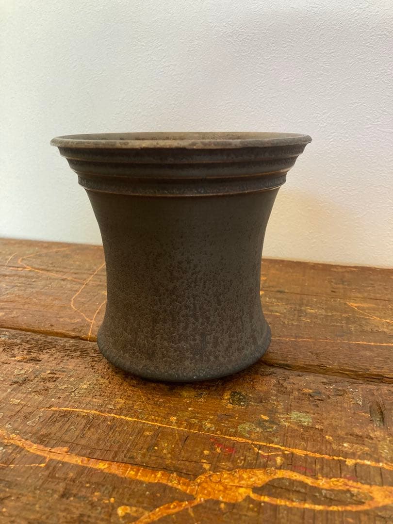 山中勇人　植木鉢　y鉢　作家鉢　陶器鉢