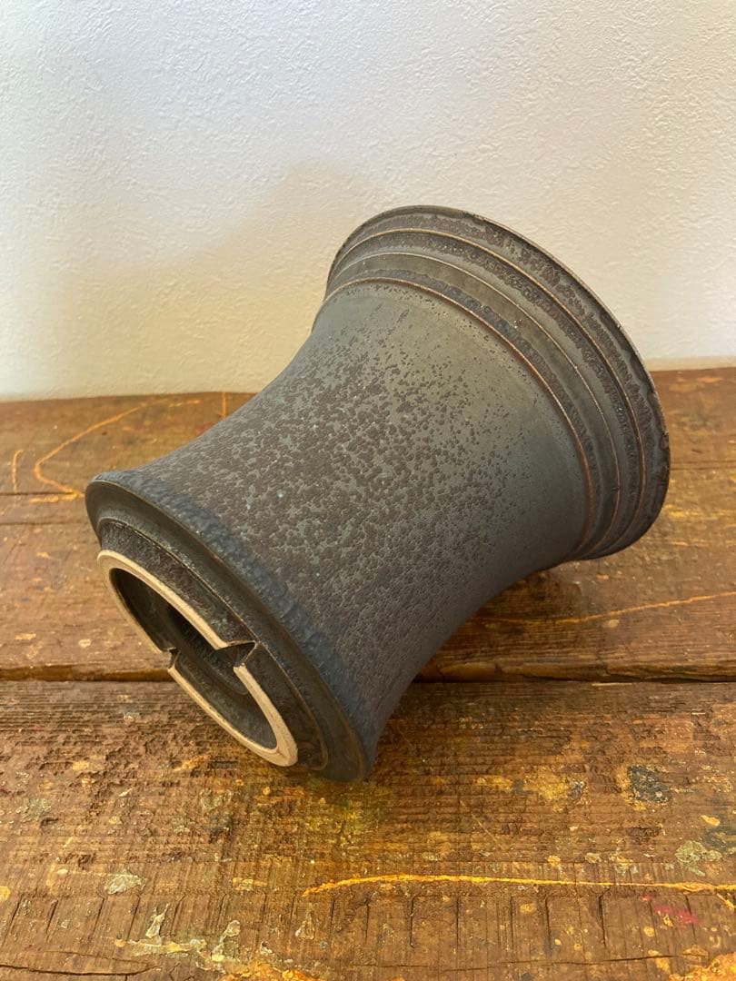 山中勇人　植木鉢　y鉢　作家鉢　陶器鉢