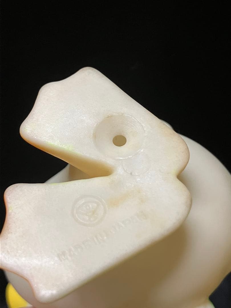 当時物 うさぎ アヒル　しか　ソフビ 3個　笛人形　欠損有り　B2297