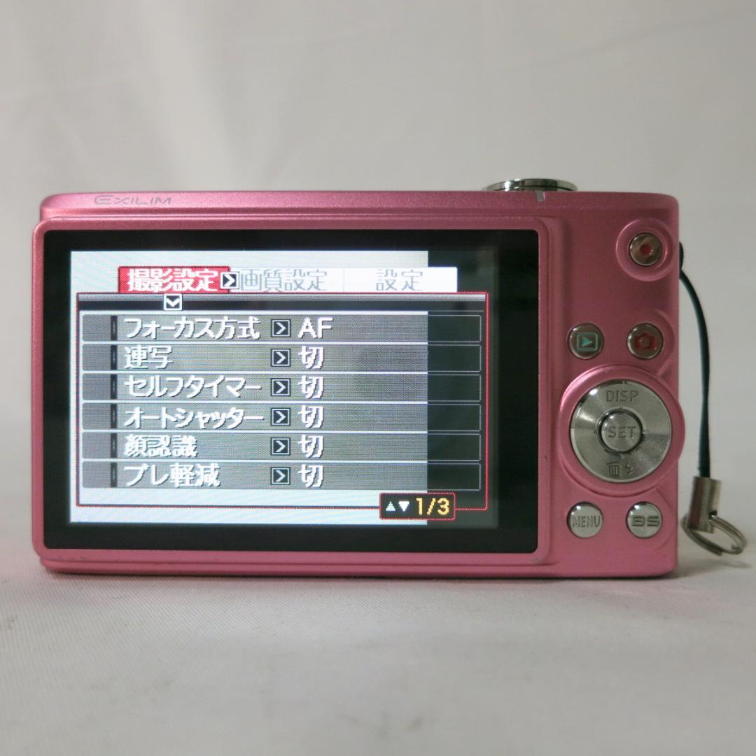 CASIO EXILM EX-Z100 ピンク　コンパクトデジタルカメラ