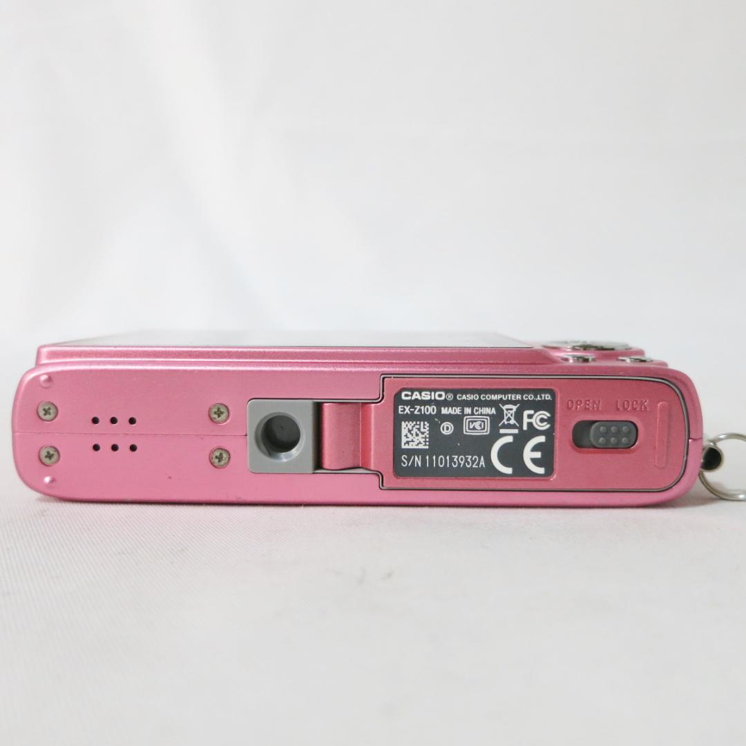 CASIO EXILM EX-Z100 ピンク　コンパクトデジタルカメラ