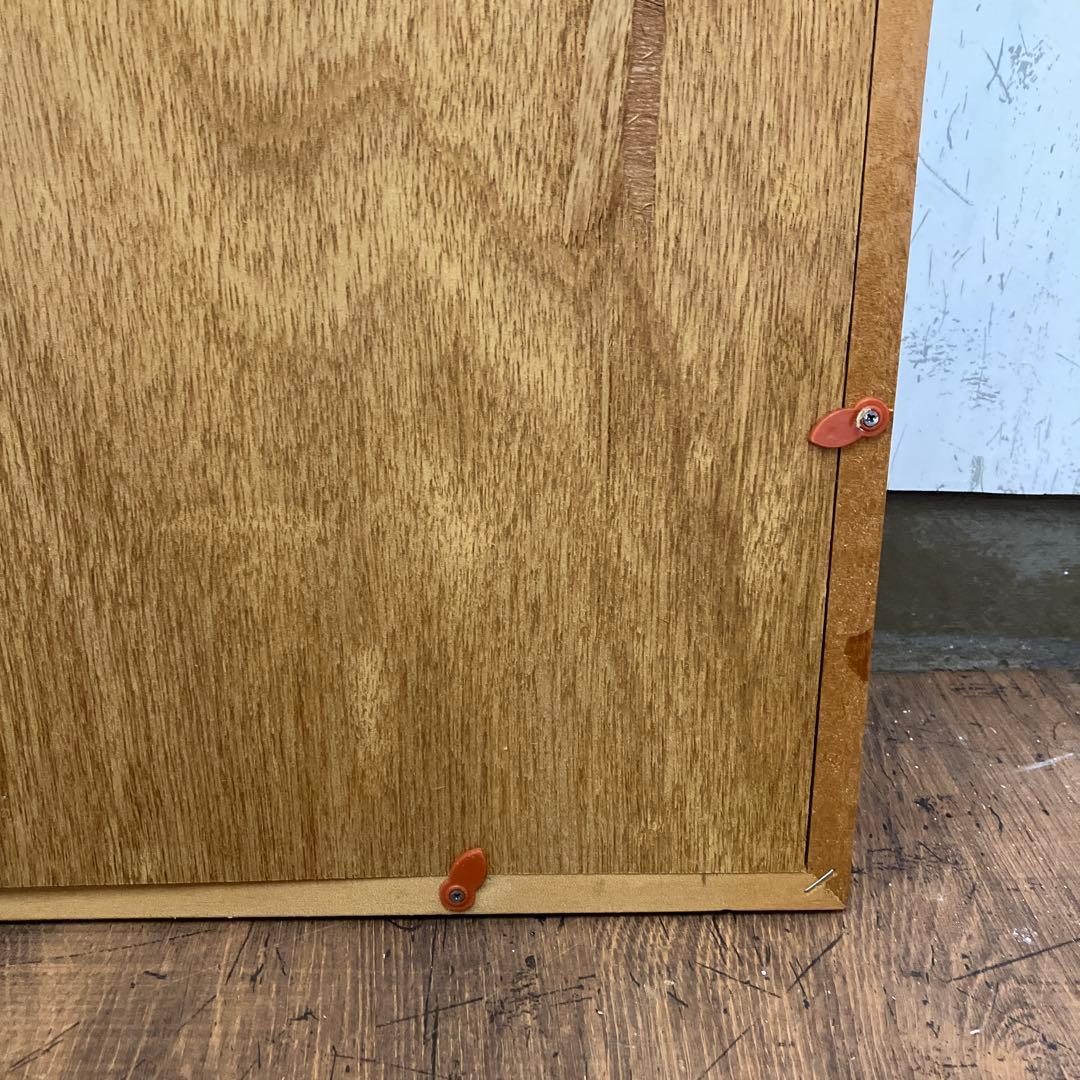 昭和レトロ 絵画 立体画 静物画 薔薇 立体アート サイン入り 加工アート