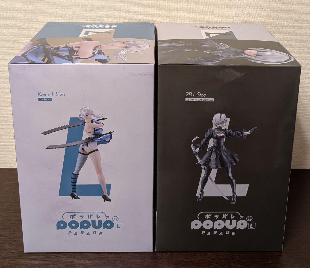 スクエアエニックス　ニーアオートマタ　A賞 カイネ　B賞 2B　フィギュア