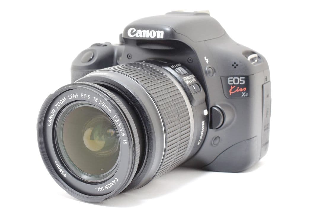 一眼レフデビューに✨美品✨キヤノン EOS KissX4✨標準レンズセット✨軽量