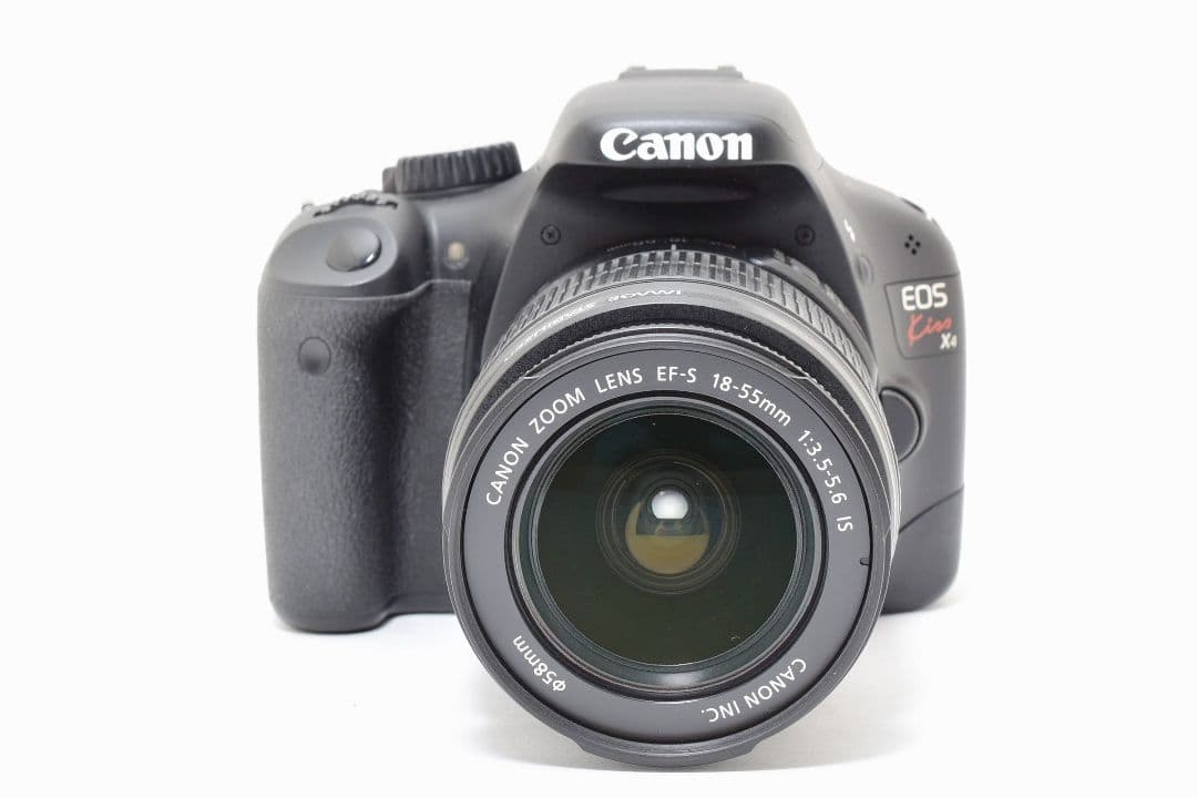 一眼レフデビューに✨美品✨キヤノン EOS KissX4✨標準レンズセット✨軽量