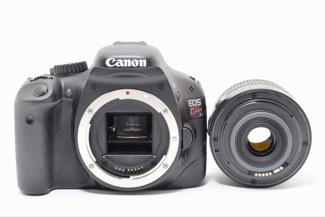 一眼レフデビューに✨美品✨キヤノン EOS KissX4✨標準レンズセット✨軽量
