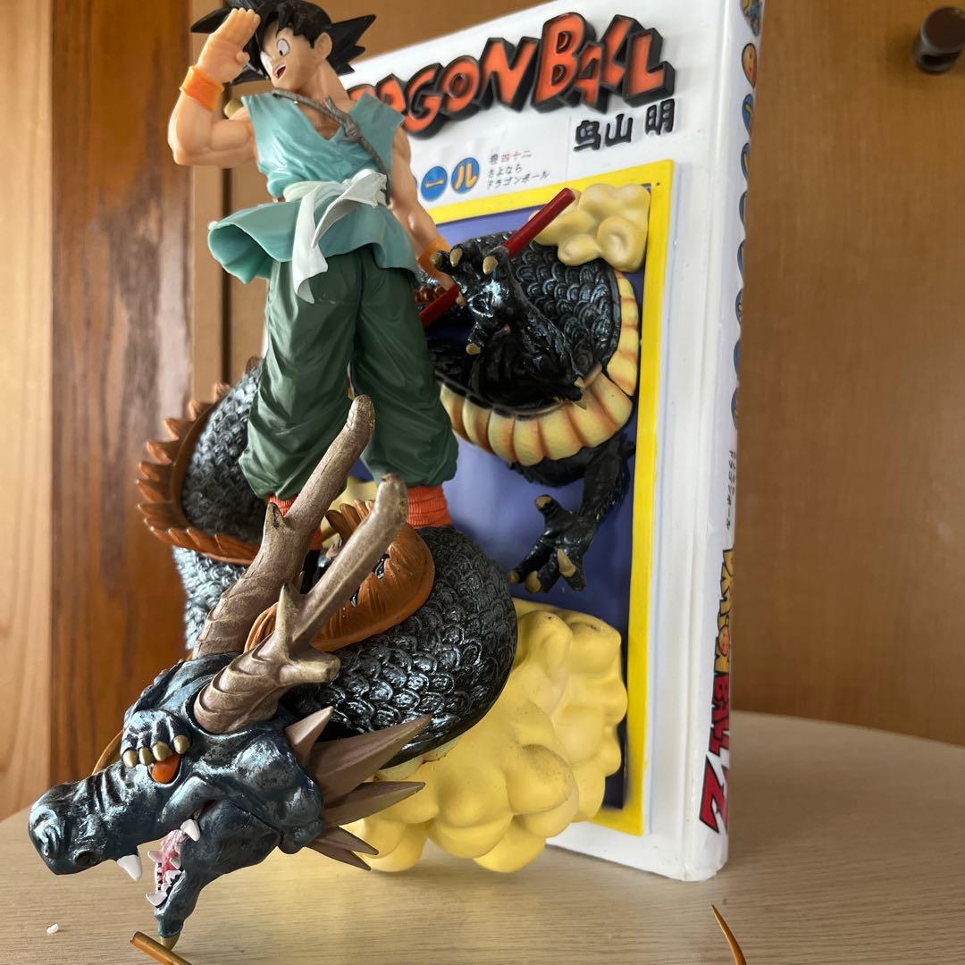 ドラゴンボール　バイバイ悟空　ガレージキット　【希少製造エラー品】