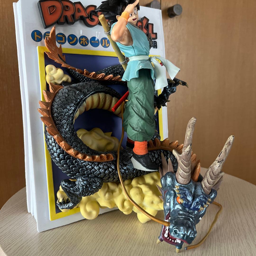 ドラゴンボール　バイバイ悟空　ガレージキット　【希少製造エラー品】