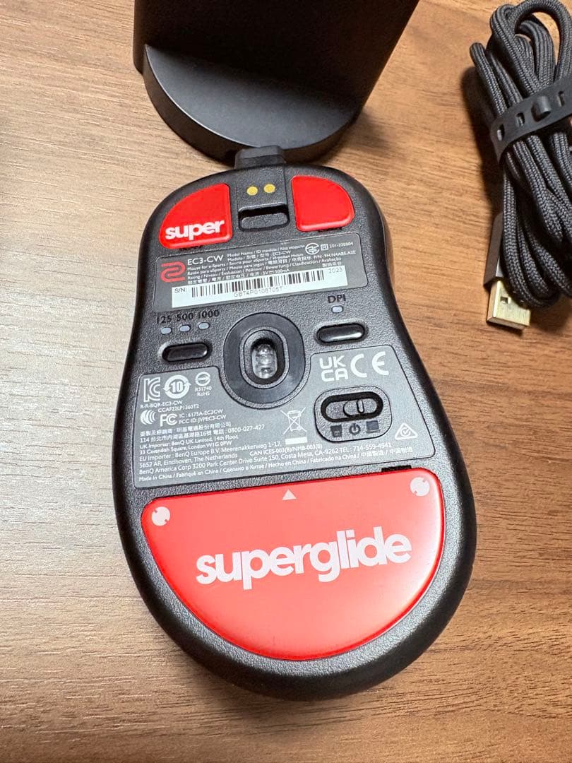 BenQ EC3-CW ワイヤレスマウス 本体