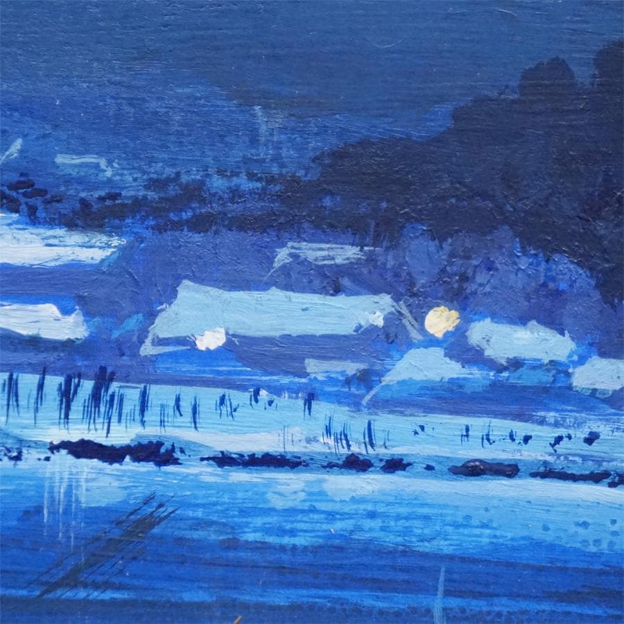 OKIMOTO銘 水彩画 絵画 芸術 美術 額装 肉筆画 原画 風景画 美術品