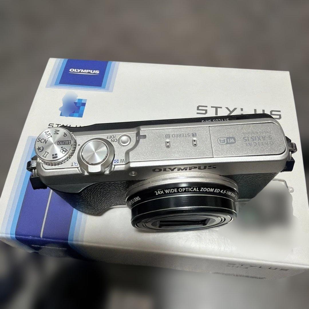 OLYMPUS STYLUS SH-3　コンパクトデジタルカメラ