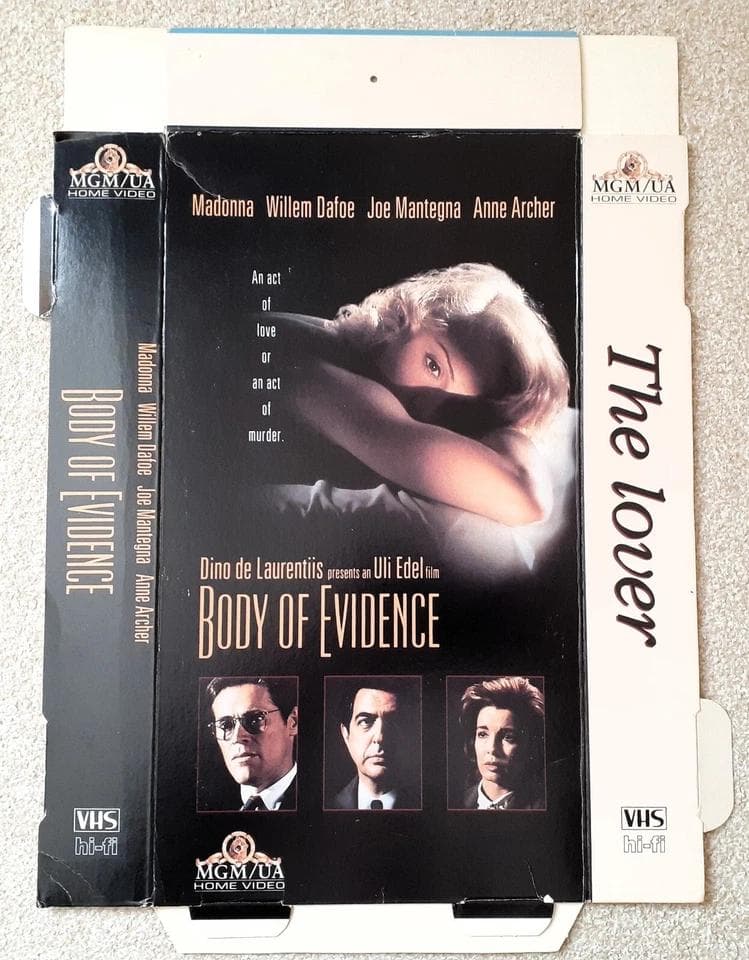 MADONNA　 Body Of Evidence　宣伝用ディスプレイ ボックス